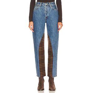 Still Here Walnut Childhood Straight Jeans in Classic Blue